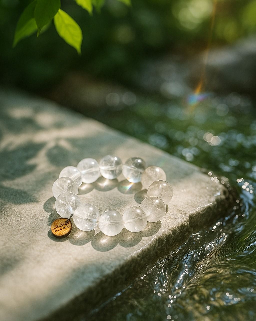 Clear Quartz Bead Bracelet product image